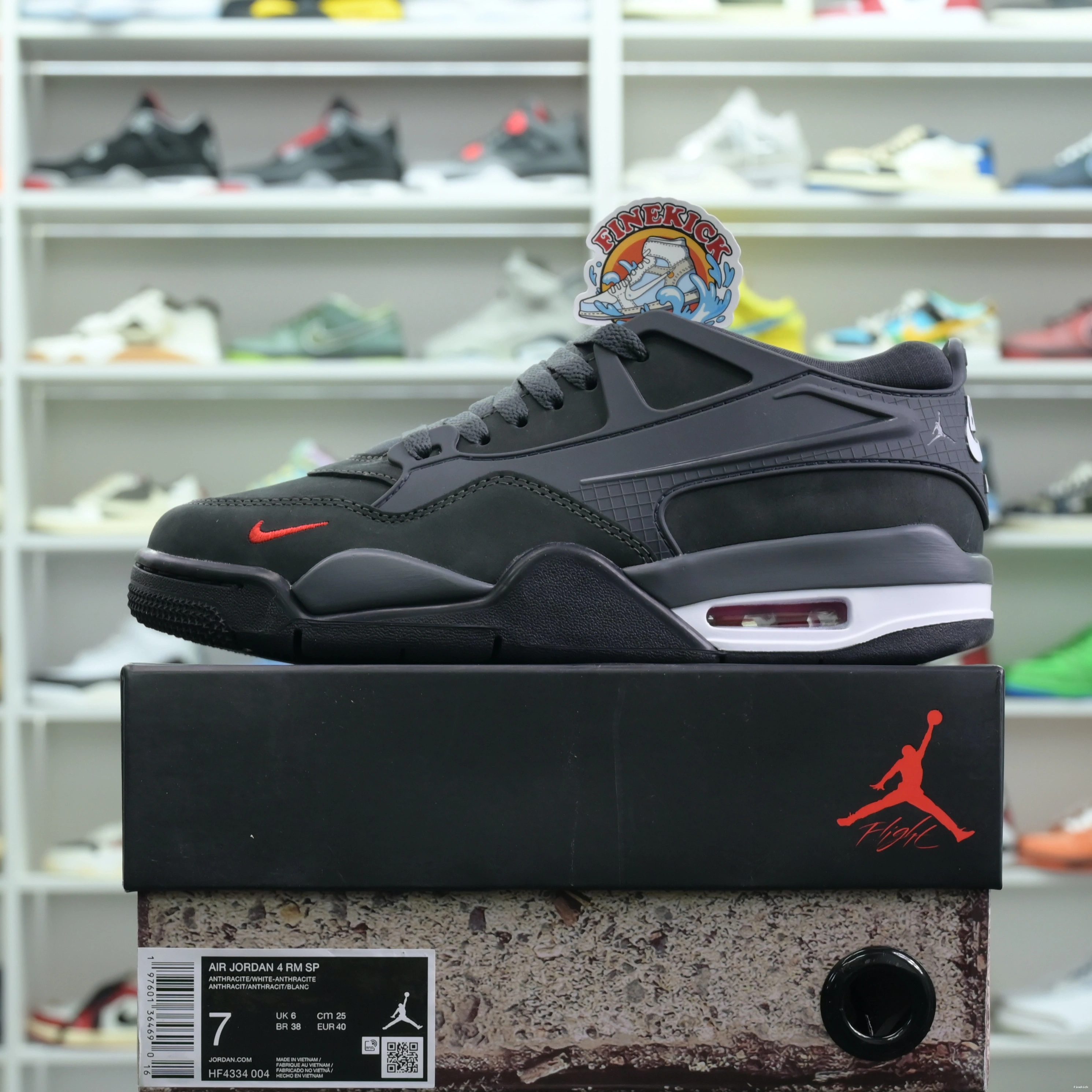 “Anthracite” Sylvester SP Jordan 4 Air x RM Nigel Jordan 0716